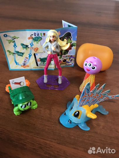 Киндер барби черепаха трехглазик
