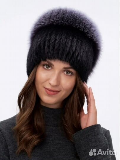 Шапка зимняя меховая женская