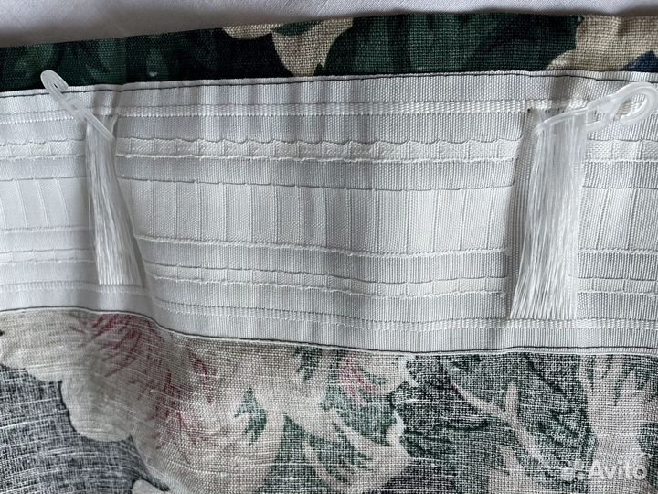 Тюль и 2 шторы
