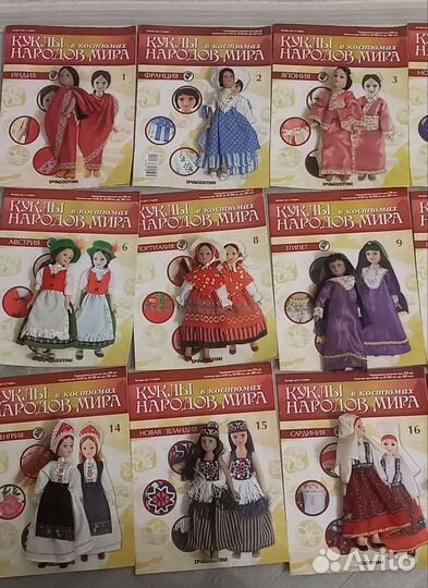 Куклы в народных костюмах