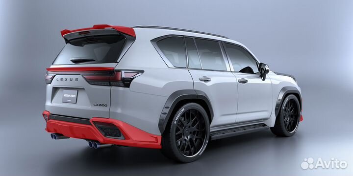 Спойлер Lexus LX600 LX500d
