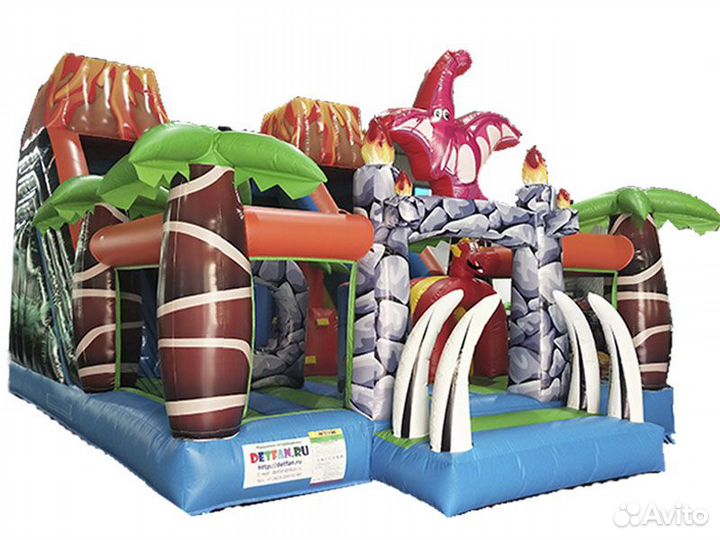 Батут надувной