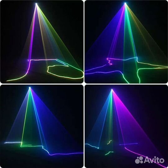 Светомузыка Сверх-мощный лазер 500mbt 3d Lazershoy