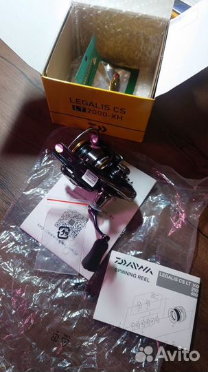 Катушка рыболовн Daiwa 2021 Legalis CS LT 2000-XH