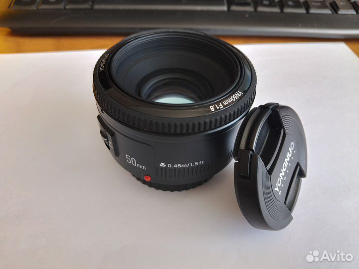 Объектив Yongnuo YN50MM F1.8 для Canon