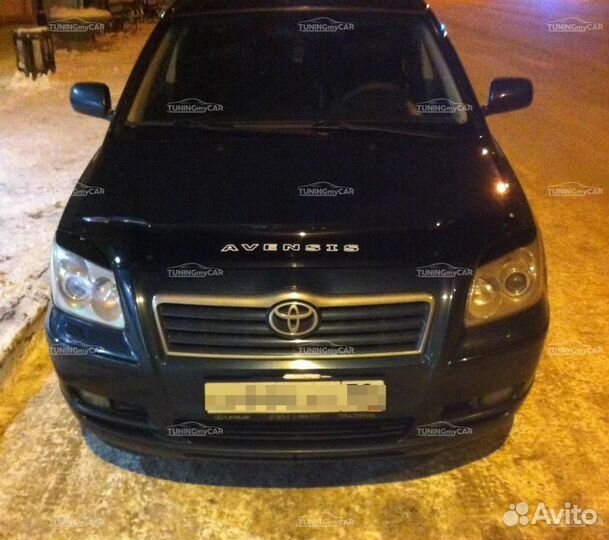 Реснички на фары для Toyota Avensis 2003-2006