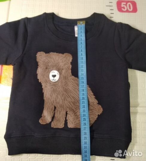 Комплект новый теплый для мальчика 18м