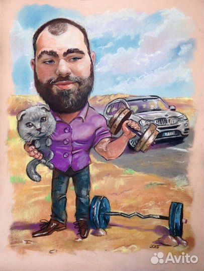 Шаржи и портреты по фото