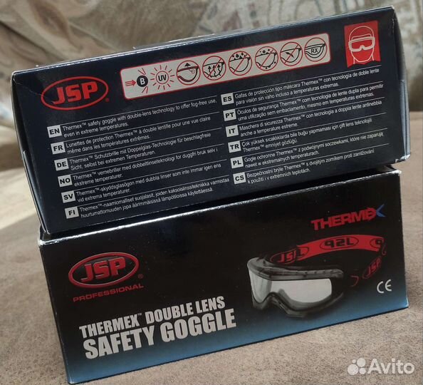Очки закрытые JSP термэкс