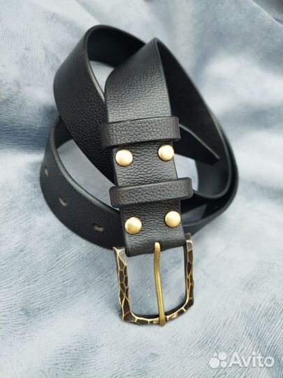 Изготовлю на заказ ремень из натуральной кожи