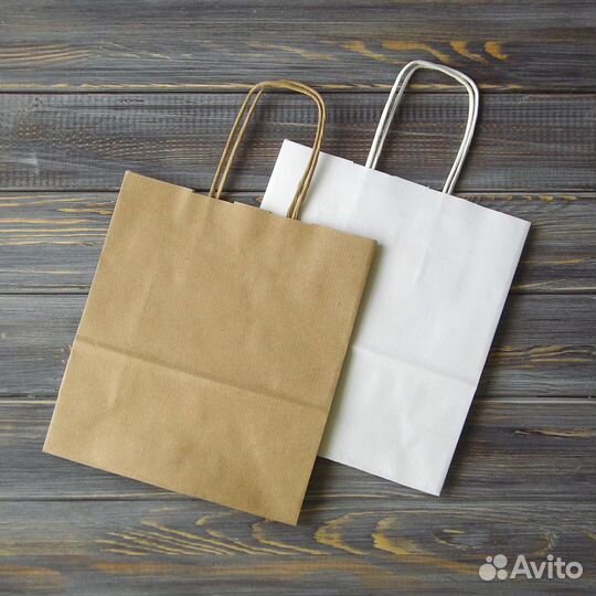 Бумажные пакеты, крафтовые пакеты