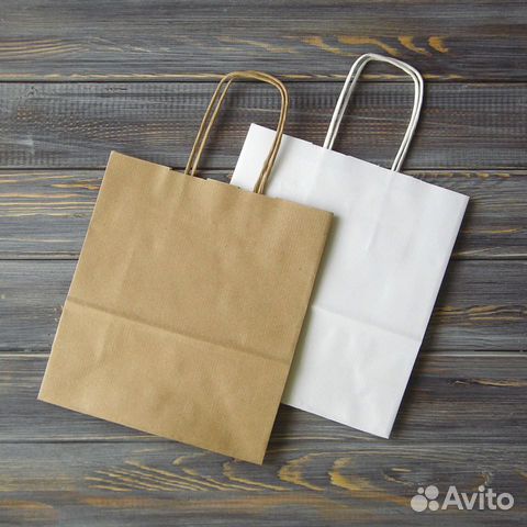 Бумажные пакеты, крафтовые пакеты