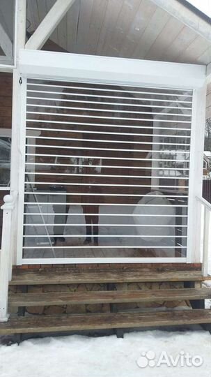 Рольставни для террас и беседок