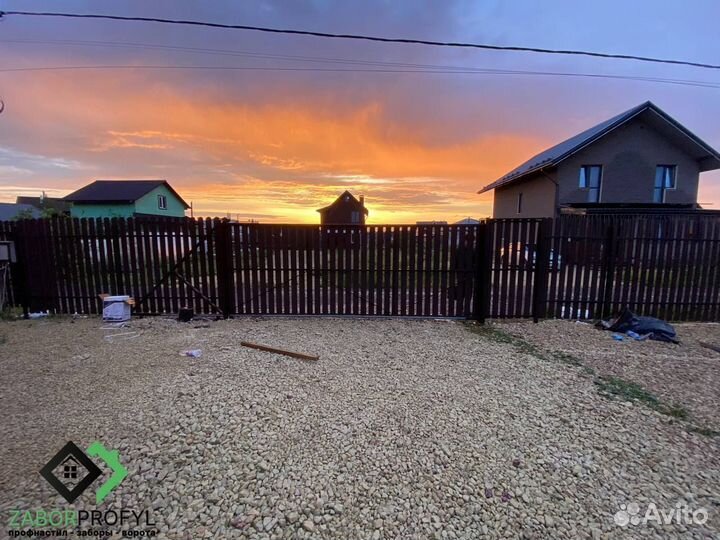 Заборы из штакетника / Заборы под ключ