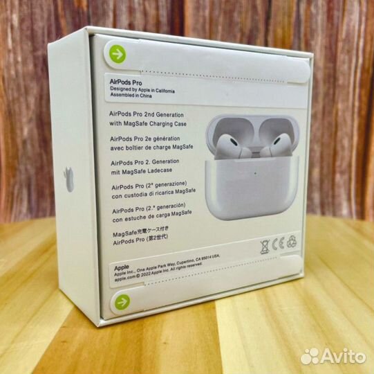 Airpods pro 2 luxe / с шумоподавлением