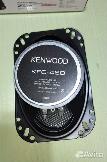 Динамики Kenwood. 4/6. 103mm/155mm. Индонезия