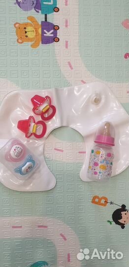 Соски,бутылочка,круг для купания