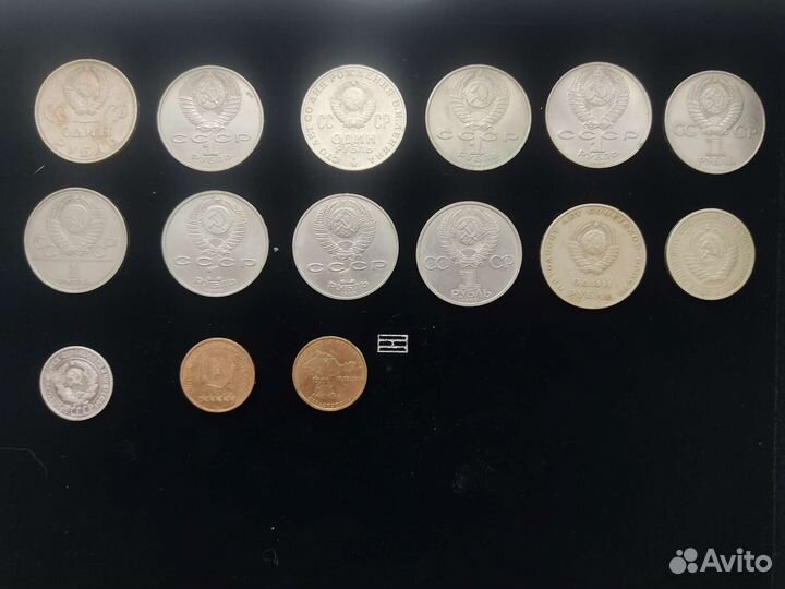 Коллекция монет Рубли СССР и не только
