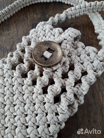 Сумка макраме