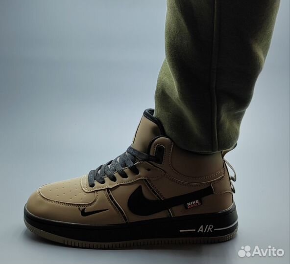 Кроссовки зимние nike с мехом