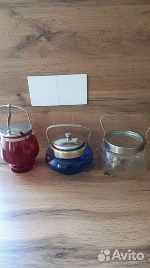 Сахарница стекло СССР