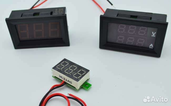 Цифровой вольтметр для автомобиля