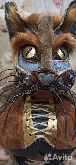 Кошка ручная работа