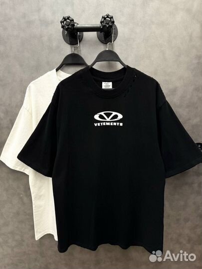 Футболка vetements оверсайз (топ 2025)