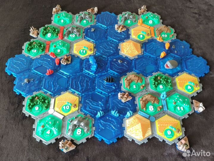 Гексы для настольной игры Колонизаторы/Catan