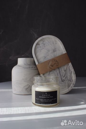 Подарочный набор из гипса