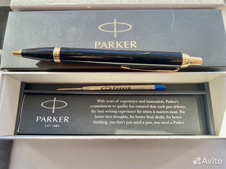 Ручка Parker IM Metal Black GT