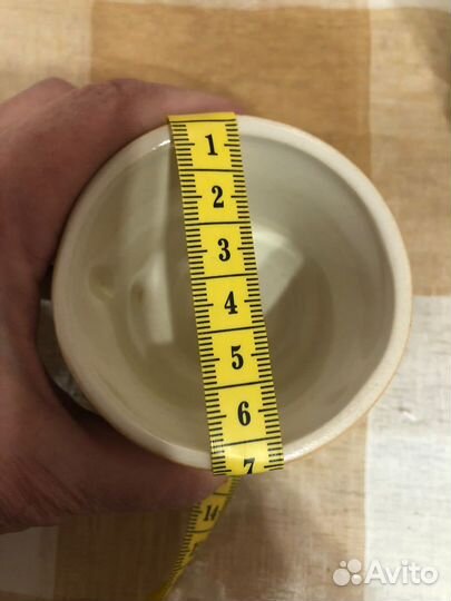 Кофейный набор из глины