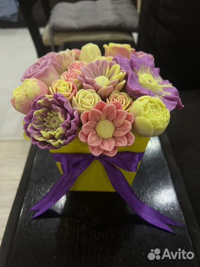 Шололадные букеты, шоколад ручной работы