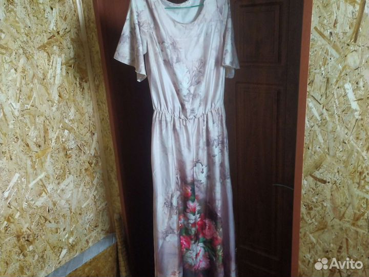 Вечернее платье в пол 48 размер