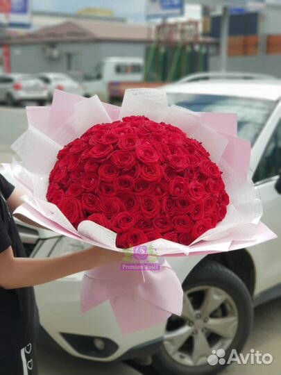 Букеты из 101 розы