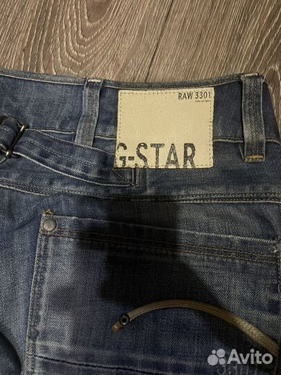 Джинсы 3301 G-Star Raw Denim RN 104506 CA41169