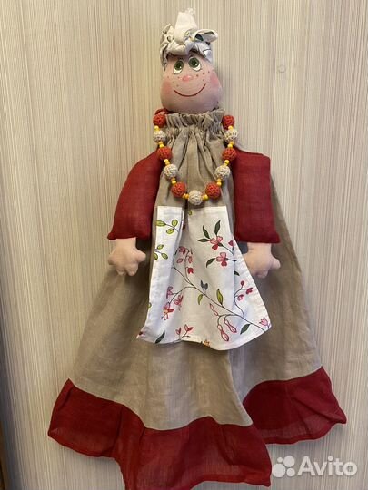 Интерьерная кукла ручной работы