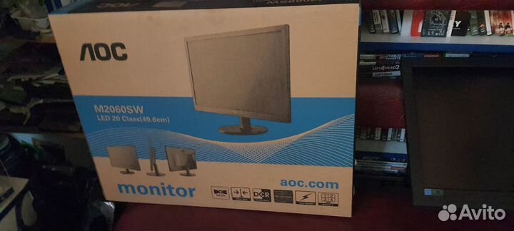 Монитор AOC m2060swd2 19.5, Новый