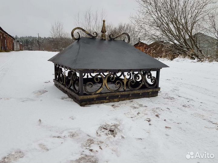 Кованый дымник