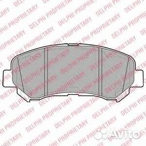 Колодки тормозные дисковые перед