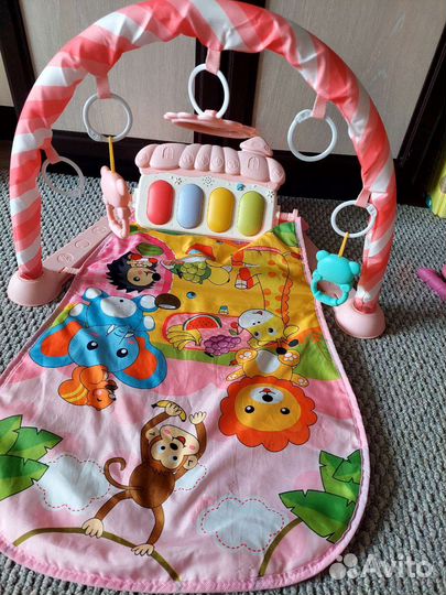 Развивающий коврик музыкальный
