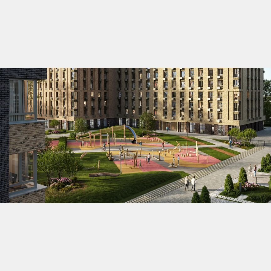 1-к. апартаменты, 36,5 м², 23/23 эт.