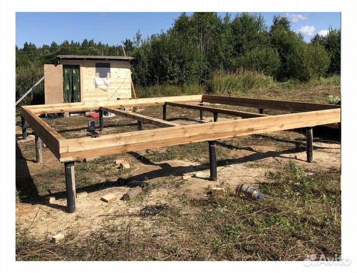 Винтовые сваи / монтаж