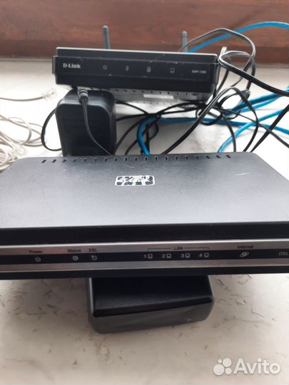 Маршрутизатор D-Link DSL-2540U+ Роутер DAP-1360