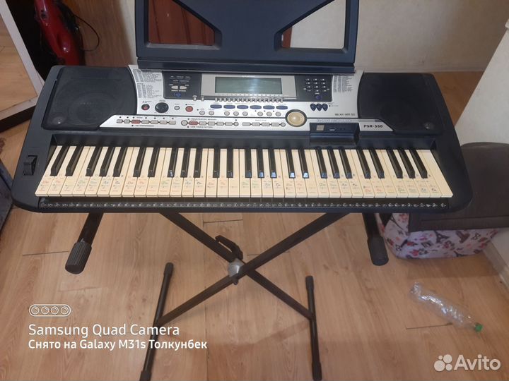 Синтезатор yamaha psr 550