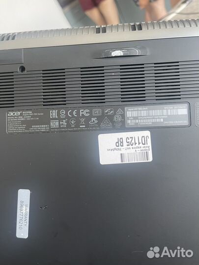 Игровой ноутбук acer aspire 17 дюймов