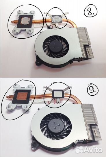 Чистка ноутбука, пк от пыли / замена термопасты