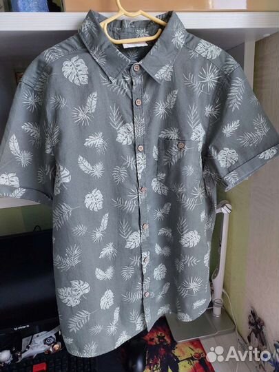 Рубашка летняя короткий рукав 158р-р