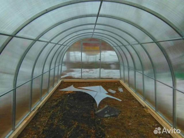 Теплица из поликарбоната