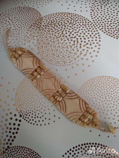 Браслет из кости. Винтаж СССР